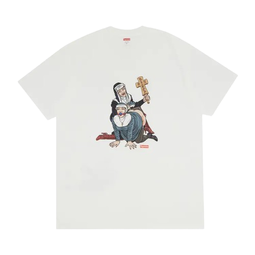 Supreme Nuns Tee 'White' 2022