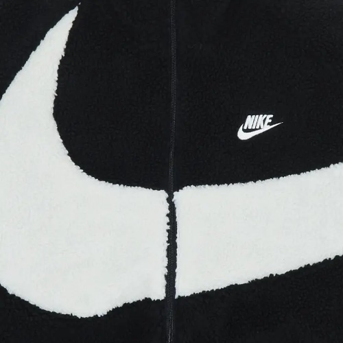 Nike Big Swoosh Reversible Boa Jacket 'Black